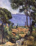 Paul Cezanne, seaside scenery